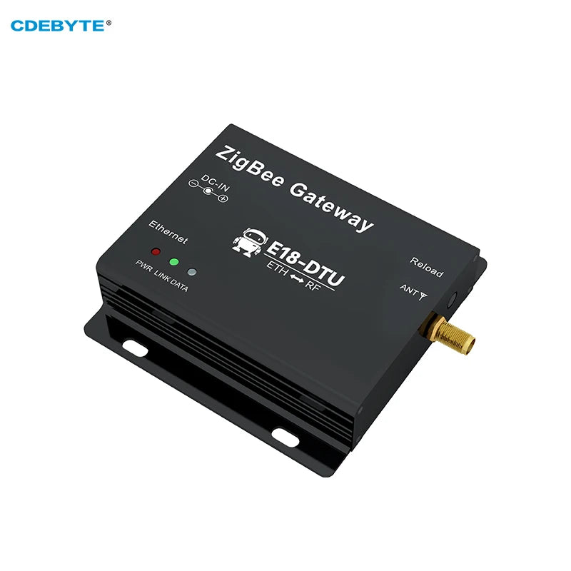Zigbee Gateway Wireless Transmission CDEBYTE E18-DTU(Z27-ETH) 27dBm Self-Networking TCP/UDP/HTTP/MQTT Mode Ethernet Gateway