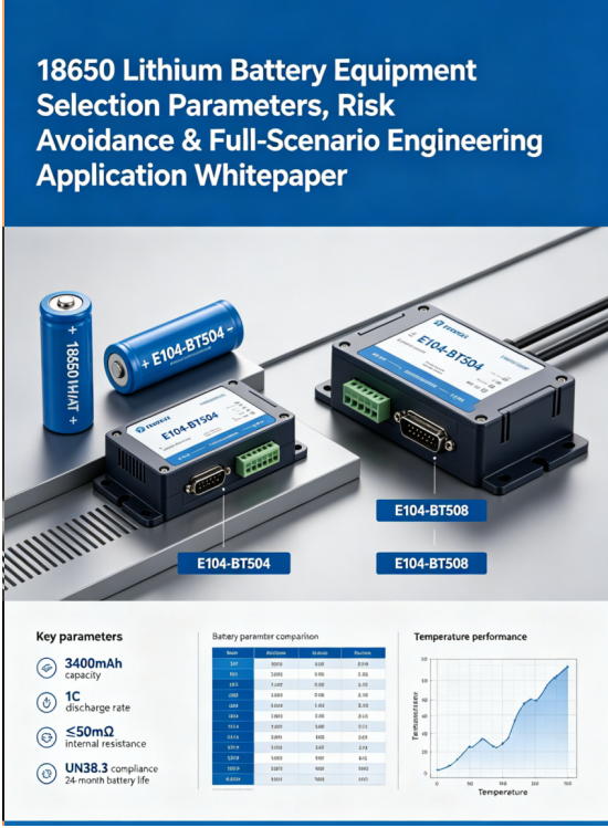 18650 Lithium Battery Selection Guide IoT Standards – Ebyte Official ...