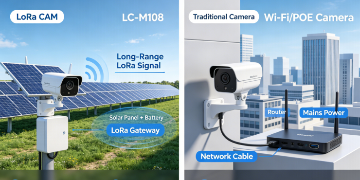 How Does LoRa CAM Differ From Traditional Security Cameras – Ebyte ...