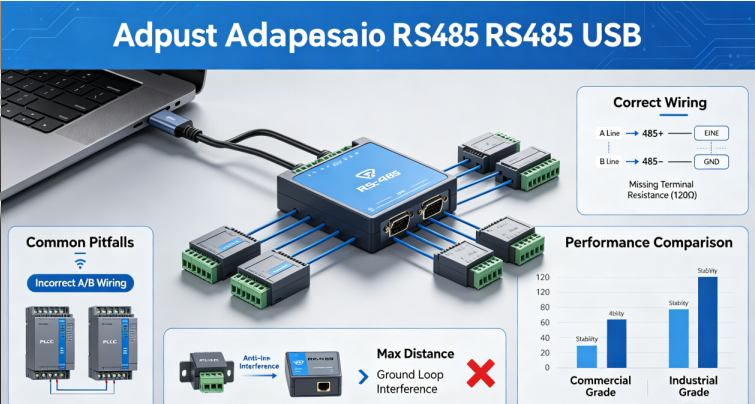 Common RS-485 USB Adapter Connection Pitfalls – Ebyte Official Store ...