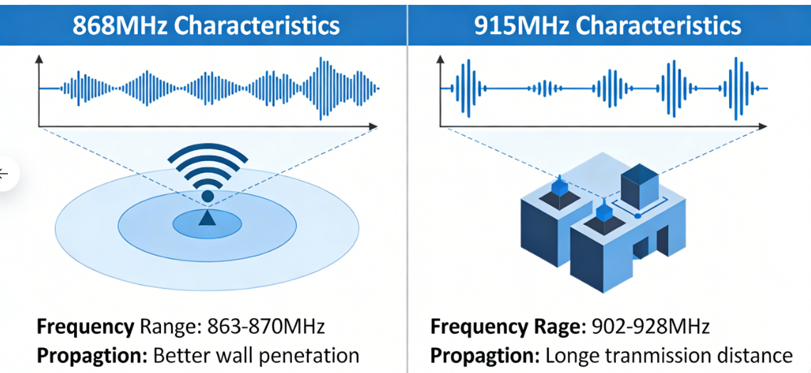 LoRa Frequency: 868MHz (ETSI) vs 915MHz (FCC) Explained – Ebyte ...