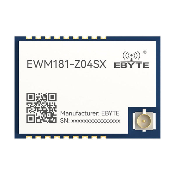 $0.1 Buy 2 Sample (Limit 2)! Pay Shipping Only to Buy Ebyte EWM181 - Z04SX UART 4.5dBm 2.4GHz ZigBee3.0 Serial wireless module - IOT Module Shop Manufacturer Factory