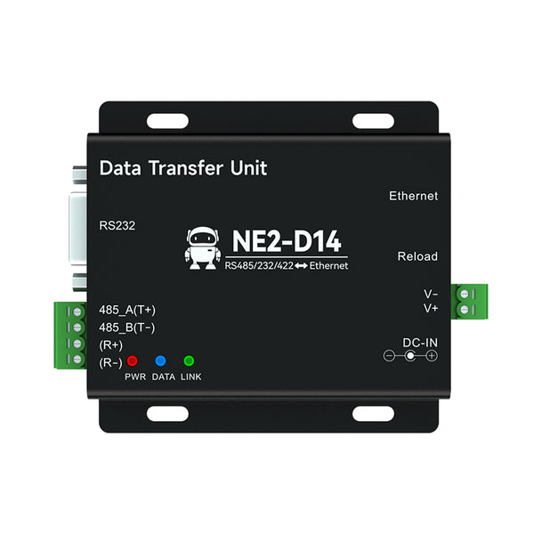 Ebyte NE2-D14 Industrial Grade RS485/232/422 MQTTC/HTTPC IoT Gateway ModBus Gateway Mode Serial to Ethernet Serial Server