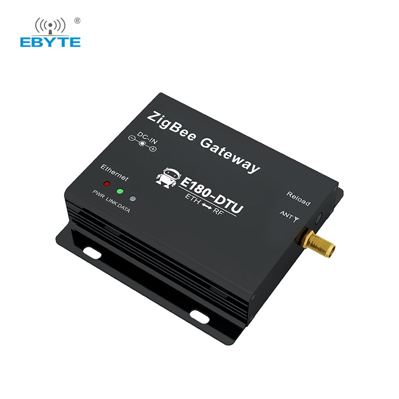 E180-DTU(Z20-ETH) ZigBee3.0 zu ETH, drahtlose transparente Übertragung, selbstorganisierendes Netzwerk, industrielle Datenübertragung, Funk-Langstrecken-Ethernet