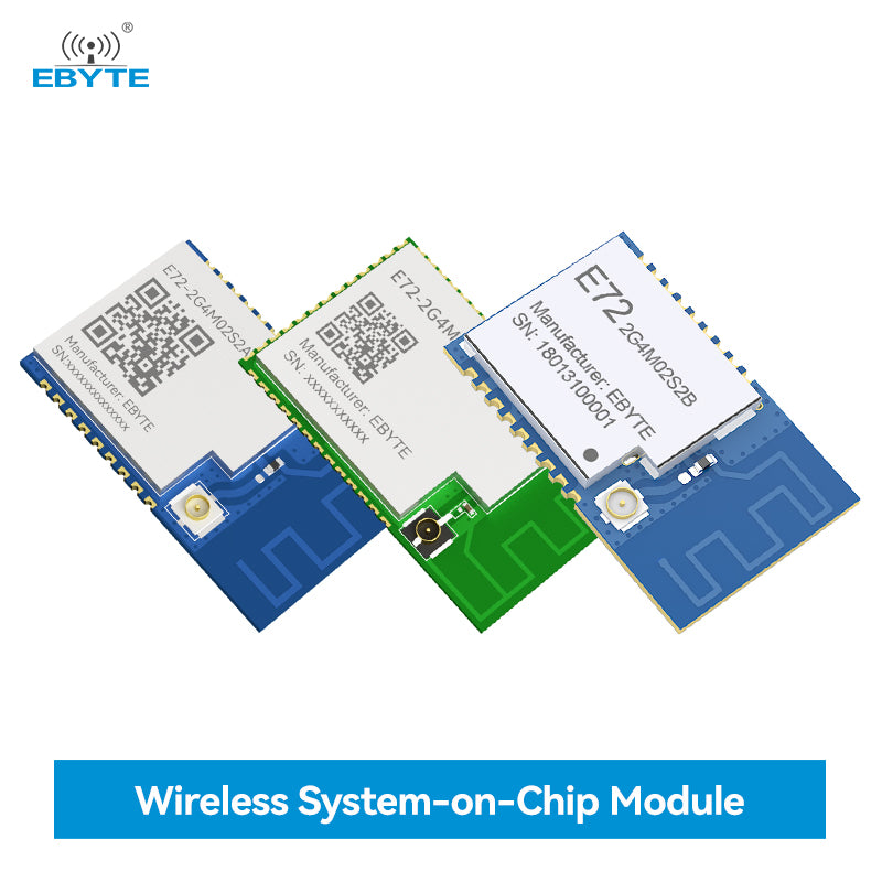 Ebyte E72 Series Wireless System-on-Chip Module Small Size Low Power Consumption 2.4GHz TI chip CC2630 CC2640 20dBm UART/IO smart hone