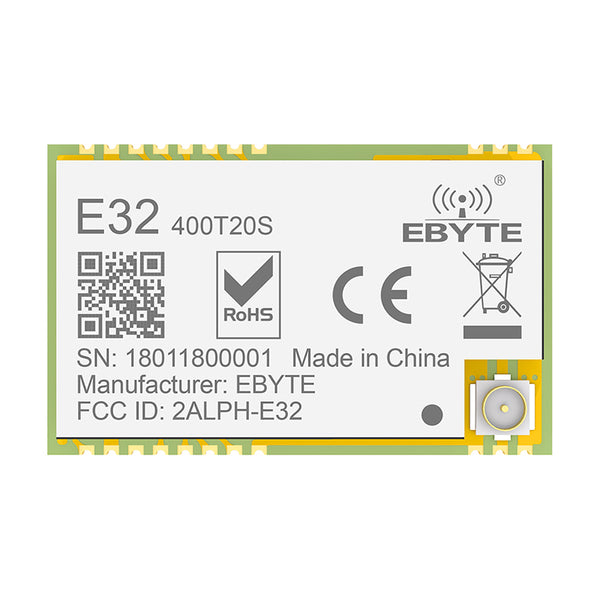 Ebyte E32-400T20S-V2.0 Low power consumption LoRa Spread Spectrum Technology 20dBm 433MHz LORA data transmission wireless module