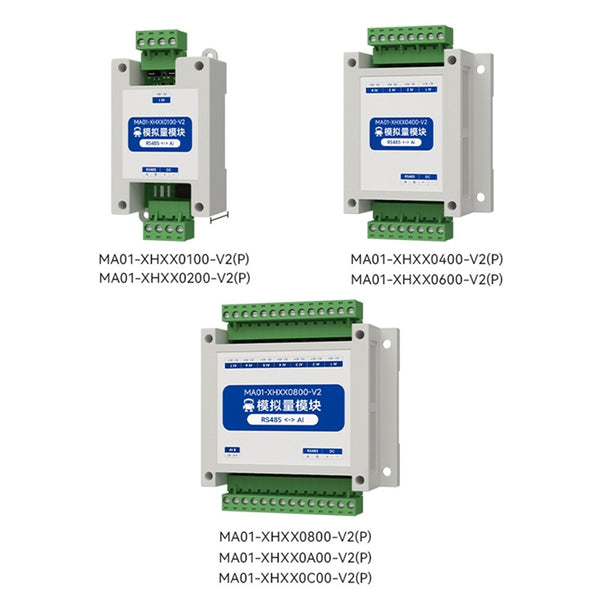 Ebyte MA01 Serial Port IO Network Module Analog signal Acquisition and Control Remote I/O Module RS485 MODBUS RTU Protocol