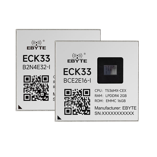 Ebyte ECK33 Series Industrial Grade Al Embedded Core Board Allwinner T536 4-core ARM NPU Single Board Computer 16/32GB 1.6GHz