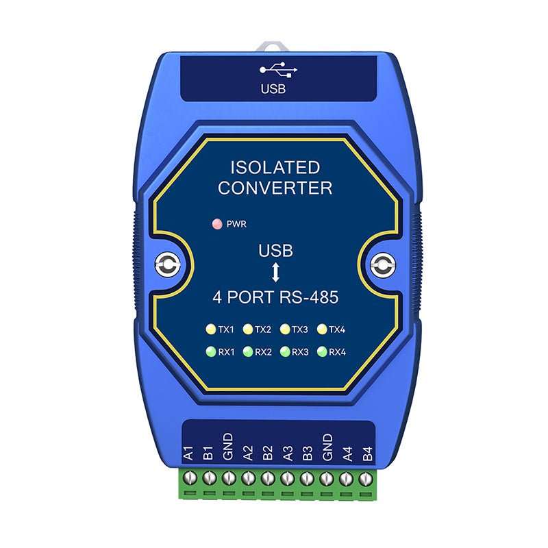 EBYTE E810-U41 USB to Serial Converter 4 Serial Ports RS485 FT4232H Signal Power Isolation Industrial Grade EMC Protection