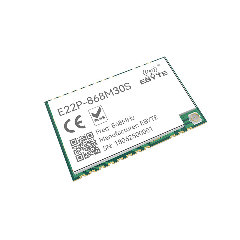 Ebyte E22P series LoRa Spread Spectrum RF Wireless Module 868/915MHz 30dBm 12km SX1262 ESD PA+LNA+SWA Module Development Test Kit