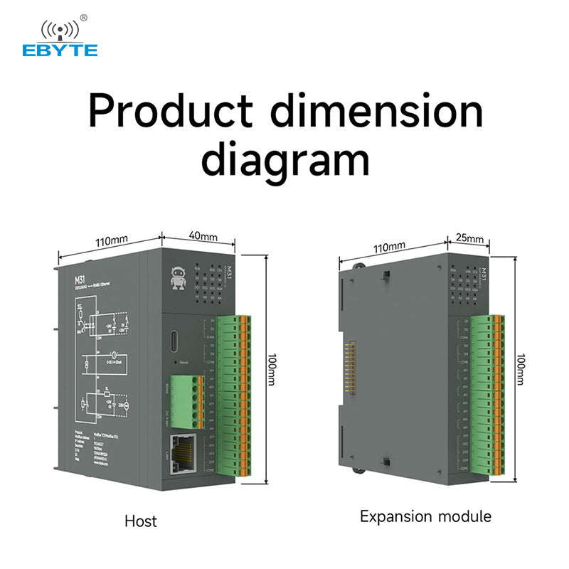 4DI+4DO+4AI/8DI(NPN PNP) 8DO Profinet Distributed Remote IO Module ...