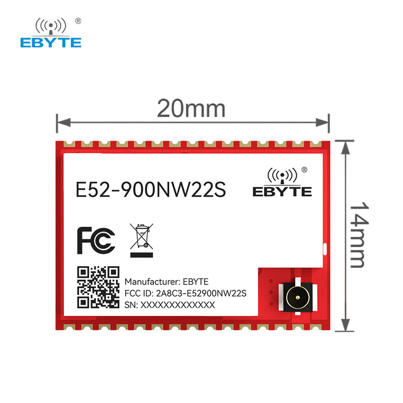 Ebyte E52-900NW22S LoRa MESH networking 868MHz spread spectrum Wireless serial port UART Self-routing network self-healing