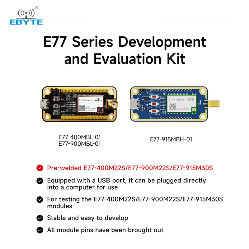 433/868/915MHz LoRaWan module wireless communication module – Ebyte ...