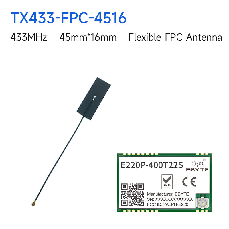 EBYTE E220P-400T22S PA+LNA LLCC68 long-distance stable transmission 433mhz rf transceiver module