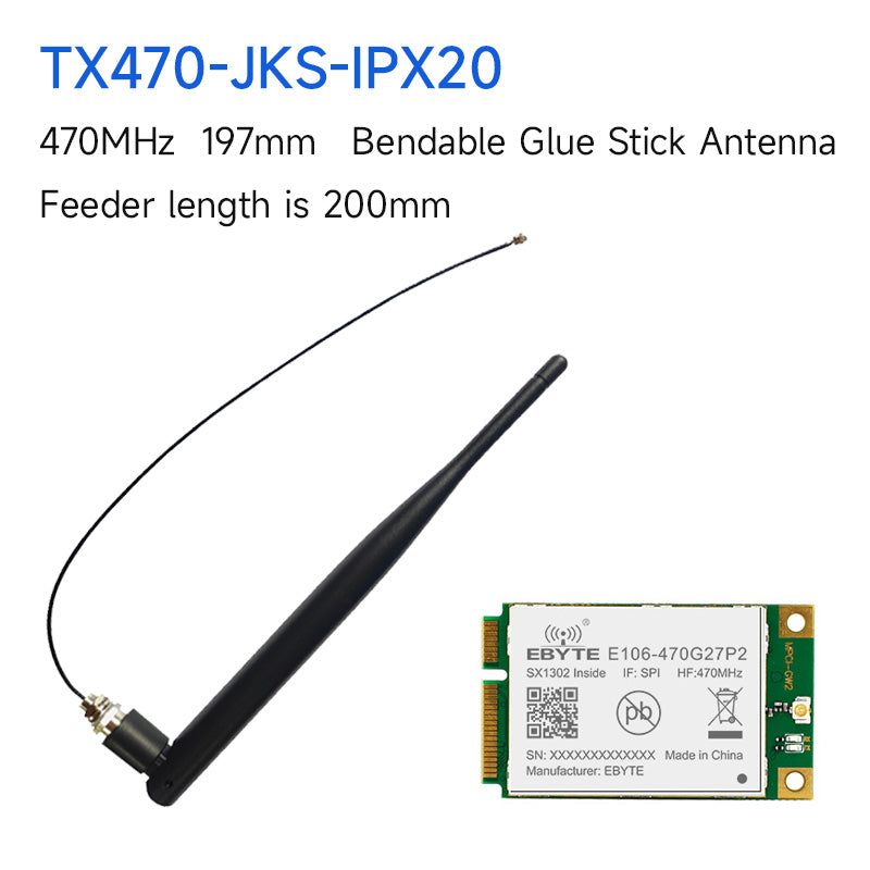 EBYTE E106-470G27P2 чип LoRa SX1302 PA LNA LoRa LoRaWAN модуль шлюза RF с интерфейсом mini PCI-e