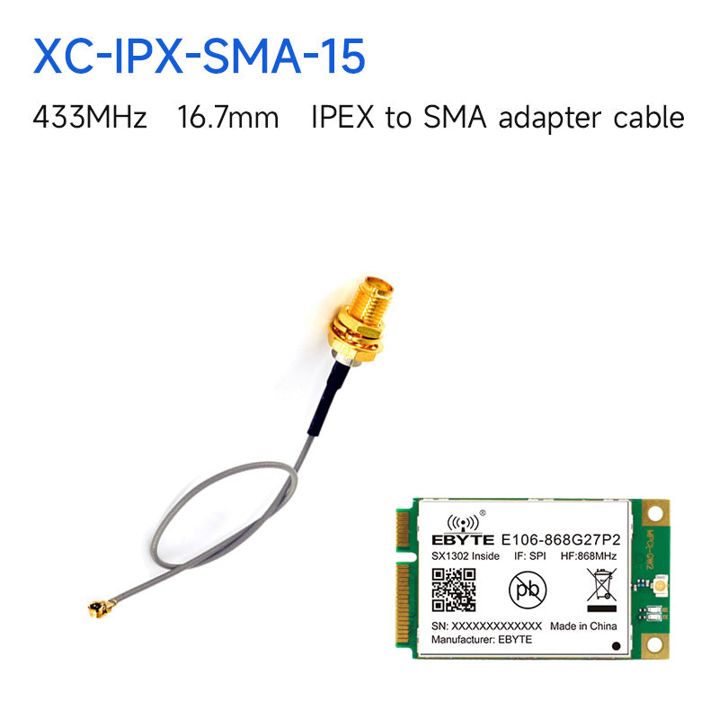 EBYTE E106-868G27P2 SX1302 868MHz SPI PCI-e LoRa Long-range Communicator Radio LoRa Module Wireless Transceiver Ebyte Transmitter