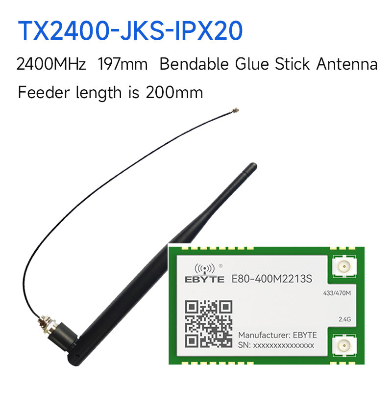 Ebyte E80-400M2213S Semtech multi-band LoRa LR1121 chip 21.5/13dBm 433M/2.4GHz LoRa dual-band wireless RF transceiver module