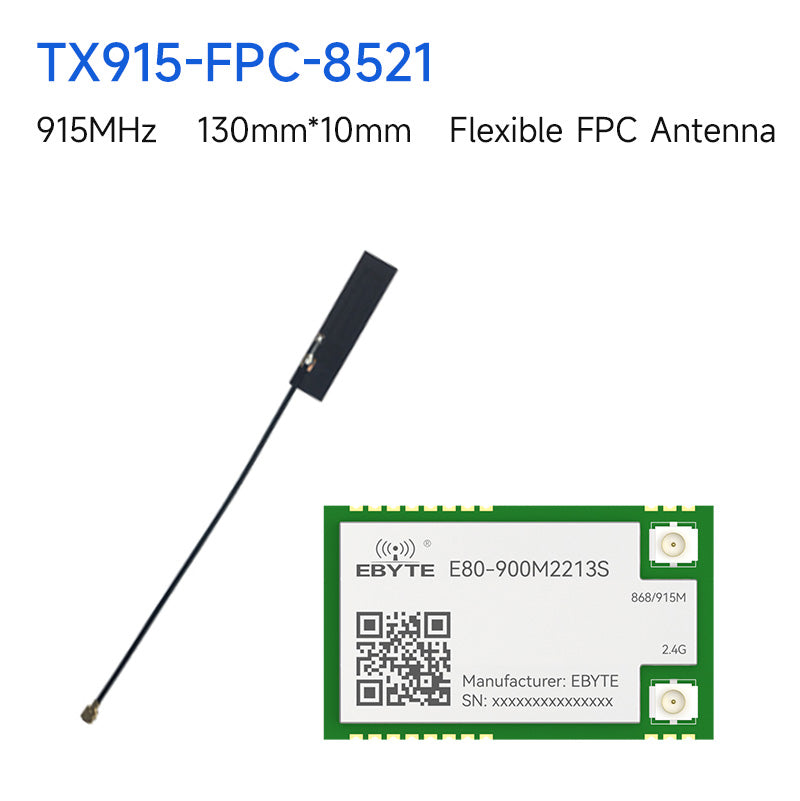 Ebyte E80-900M2213S Semtech multi-band LoRa LR1121 chip 22/13dBm 850-930M/2.4GHz LoRa dual-band wireless RF transceiver module