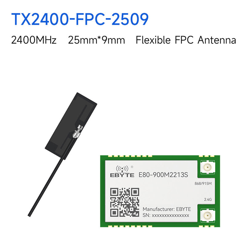 Ebyte E80-900M2213S Semtech multi-band LoRa LR1121 chip 22/13dBm 850-930M/2.4GHz LoRa dual-band wireless RF transceiver module