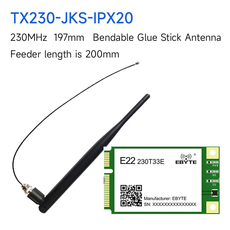 Ebyte E22-230T33E sx1262 33dBm12km UART/RS485/RS232/USB interface Fast long-distance transmission lora transparent module