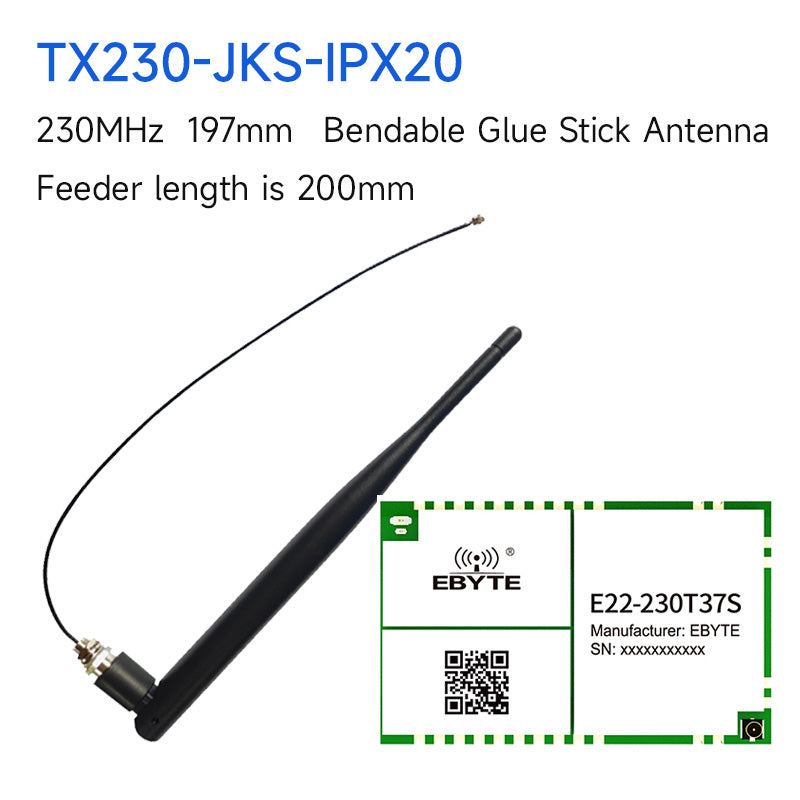 Ebyte E22-230T37S sx1262 37dBm 25km 220.125-236.125MHz UART interface lora wireless transparent module