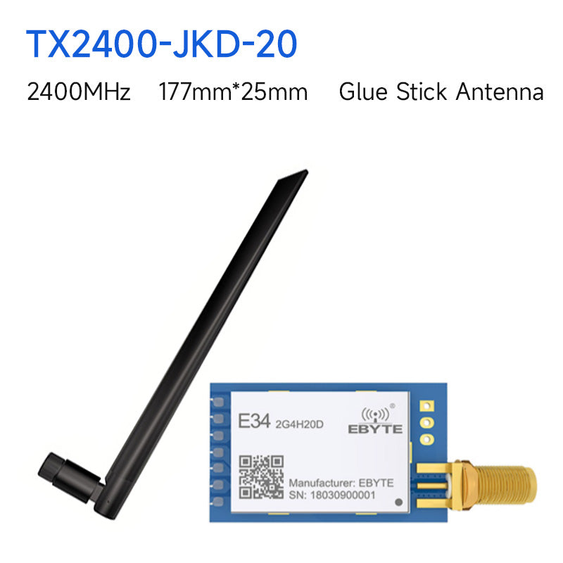 Ebyte E34-2G4H20D Nrf24l01 Wireless Audio Transmitter 24ghz Antenna Spi Low Power Tx Rx Nrf24l01p 2.4ghz Rf Module