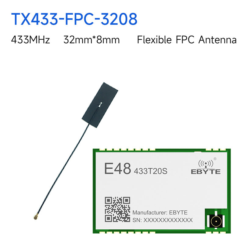 Ebyte E48-433T20S 3.5km 20dBm Automatic frequency hopping TTL Level output 433MHz wireless data transmission module