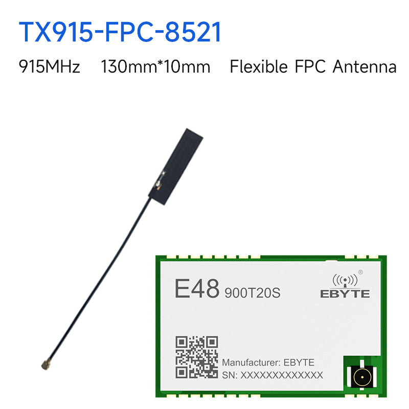 EBYTE ODM E48-900T20S 3.5km 20dBm TTL Level output Automatic frequency hopping 915mhz 868mhz Wireless data transmission module