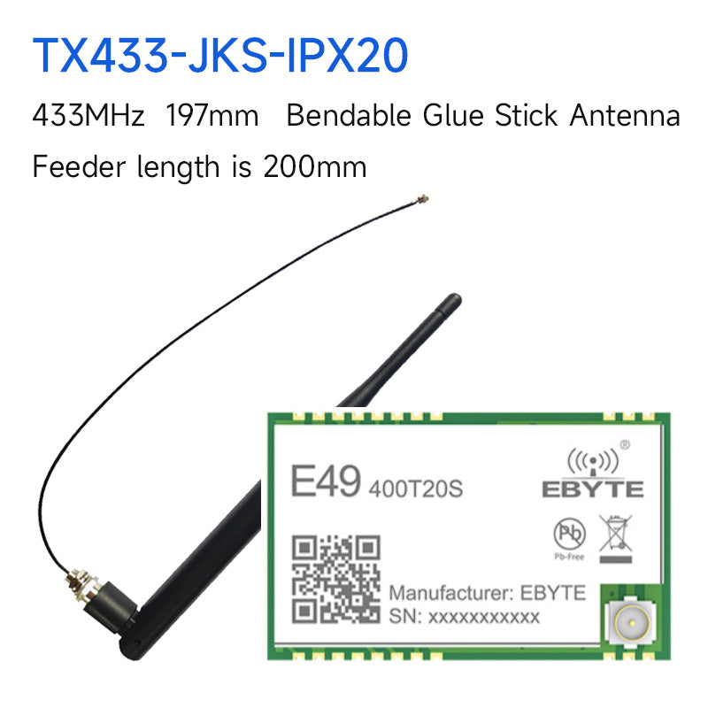 EBYTE E49-400T20S hot 20dBm TTL level output iot module 433mhz sx1278 wireless module