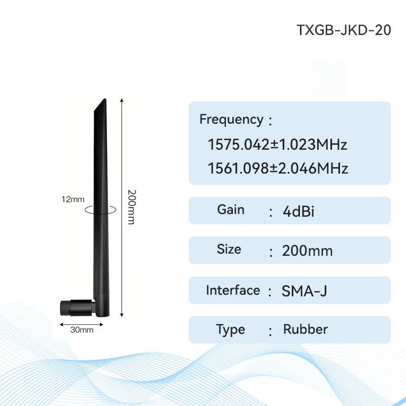1575MHz GPS Beidou Antenna 3 - 8dBi CDEBYTE Fiberglass Antenna FPC Build - in Glue Stick Sucker Antenna for Wireless Module - IOT Module Shop Manufacturer Factory
