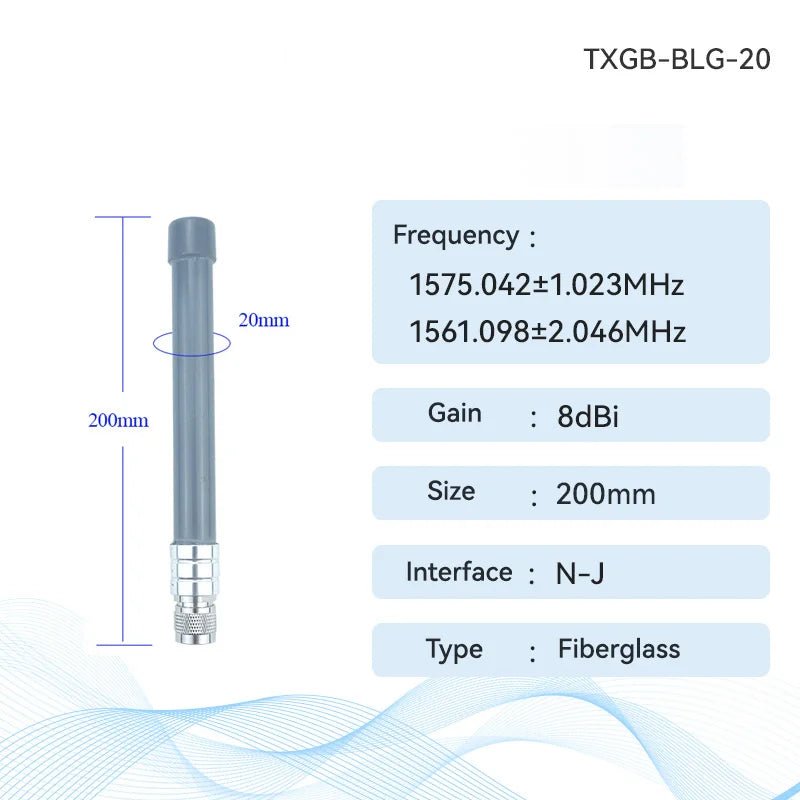 1575MHz GPS Beidou Antenna 3 - 8dBi CDEBYTE Fiberglass Antenna FPC Build - in Glue Stick Sucker Antenna for Wireless Module - IOT Module Shop Manufacturer Factory