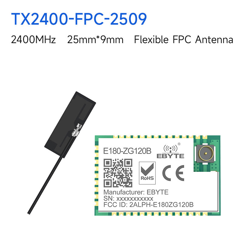 EFR32 ZigBee 3.0 Funkmodul 2,4 GHz Touch Link Smart Home SMD Langstrecken-HF-Transceiver-Modul Ebyte E180-ZG120B