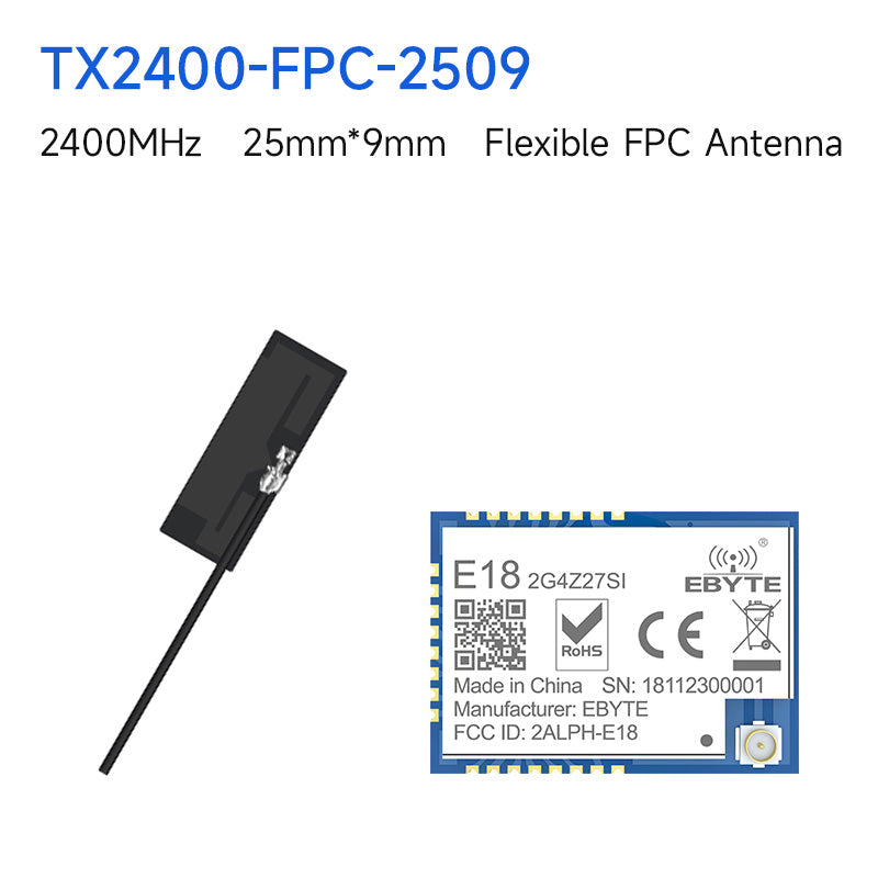 CC2530 Zigbee-Modul 2,4 GHz 500 mW 27 dBm drahtloser RF-Transceiver-Empfänger EBYTE E18-2G4Z27SI IPEX-Antenne für Smart Home