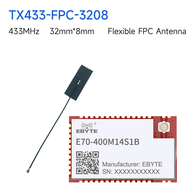 Ebyte E70-400M14S1B TI CC1312R chip RF module Dual band high power wireless module With UART, I2C, SPI