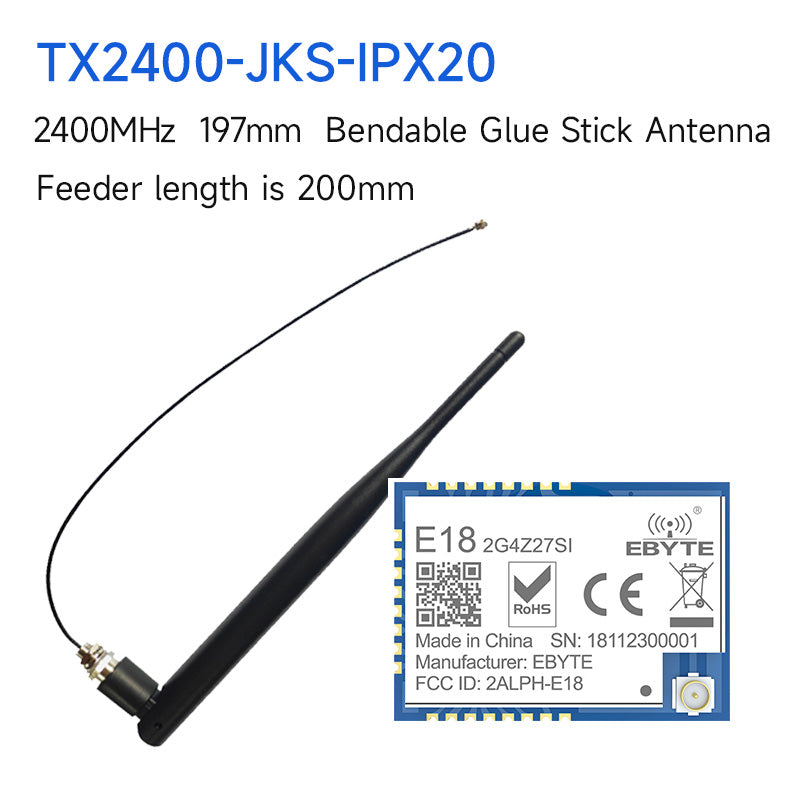 EBYTE E18-2G4Z27SI TI CC2530 chip Zigbee Module 2.4Ghz 500mW 27dBm Wireless RF Transceiver Receiver IPEX Antenna for Smart Home