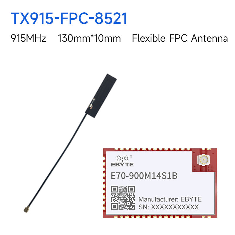 EBYTE E70-900M14S1B TI CC1312R chip Wireless Module 868MHz 915MHz High Speed Connection 14dbm 1.5KM SoC Antenna IPEX Stamp hole