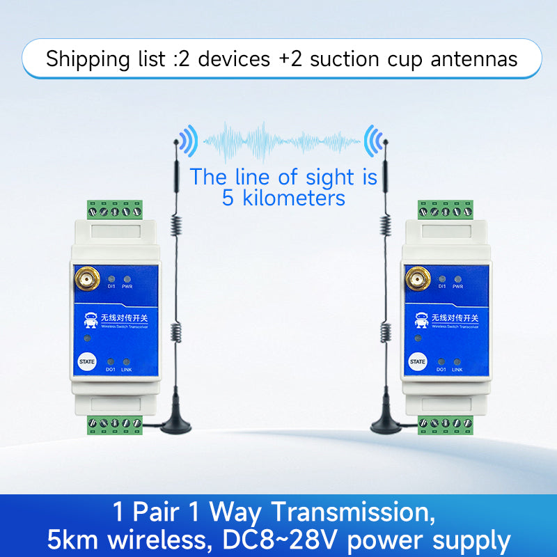 Ebyte E860-DTU(2020-400SL22)-V2 series 2/4/8 Digital Input Wireless Remote Switch Transmission 5/10km 22/30dbm LoRa Modulation 868/915MHz