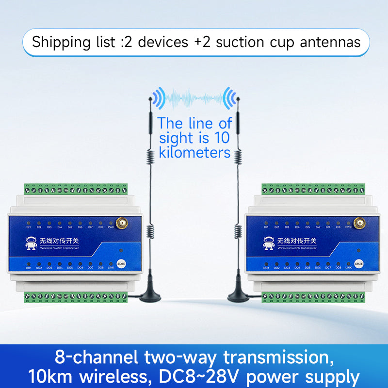 Ebyte E860-DTU Series Wireless Remote Synchronous Control Transmission Switch 5km/10km/4G Unlimited Distance Options Available