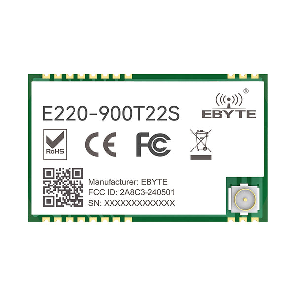 Ebyte E220-900T22S LoRa Module LLCC68 Chip FCC CE RoHS 5km Long Range Wireless Transceiver UART 868MHz 915MHz Wireless Rf Module No reviews yet 5 sold