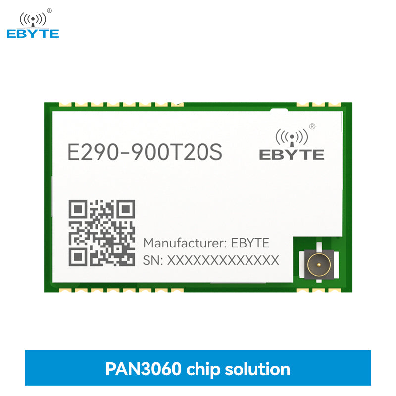 Ebyte E290-900T20S 868/915MHz PAN3060 LoRa Wireless Module 20dbm IAP RSSI Air Wake Up AT Command Low Power Relay Networking