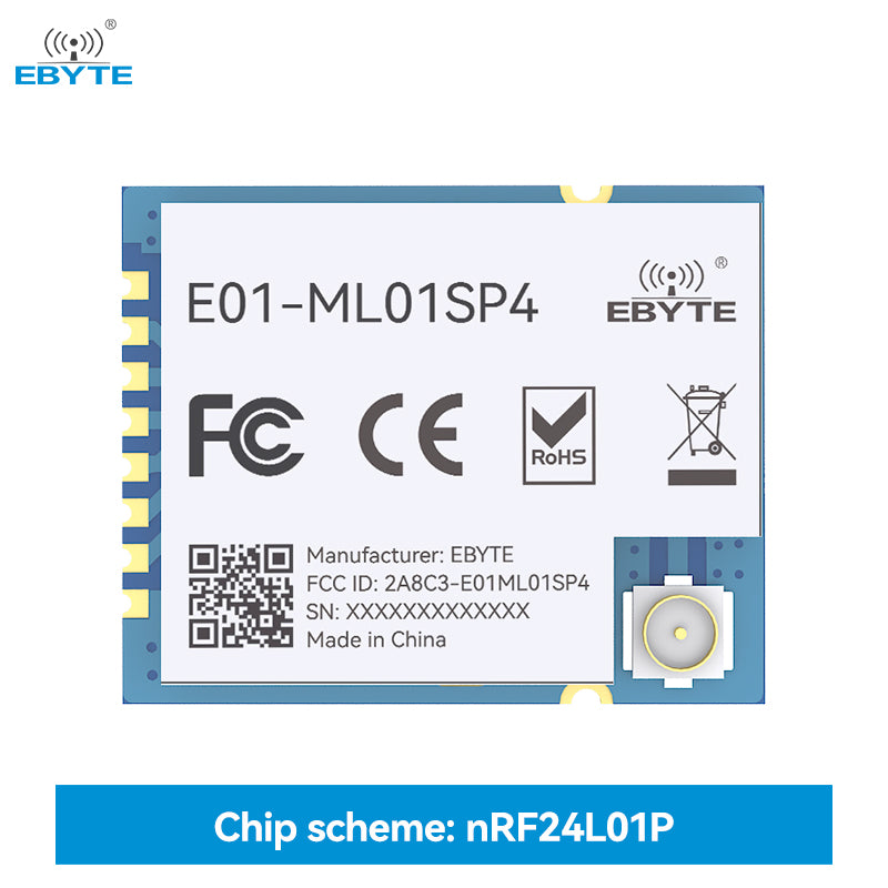 EBYTE E01-ML01SP4 nRF24L01P drahtloses Transceiver-Modul