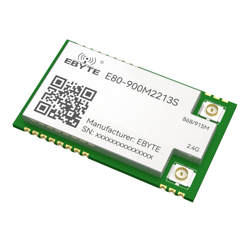 Ebyte E80-900M2213S Semtech multi-band LoRa LR1121 chip 22/13dBm 850-930M/2.4GHz LoRa dual-band wireless RF transceiver module