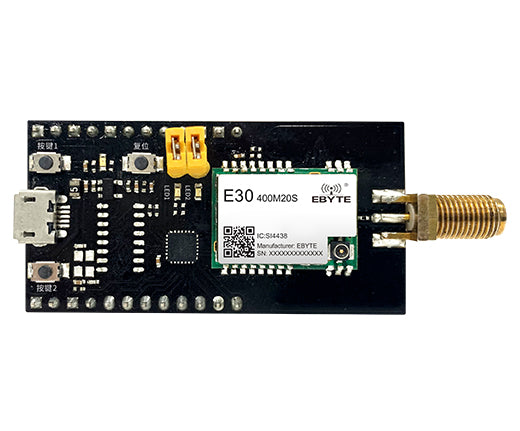Testplatine E30-400MBL-01 E30-400M20S Entwicklungs-Evaluierungskit USB-Schnittstelle zu TTL Easy Use Main Control MCU STM8L151G4