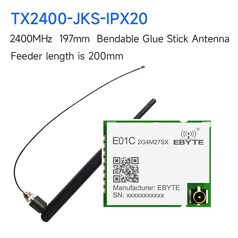 EBYTE E01C-2G4M27SX 27dBm 2.4G wireless transmitter and receiver Si24R1 Ci24R1 compatible with nRF24L01 module SPI interface