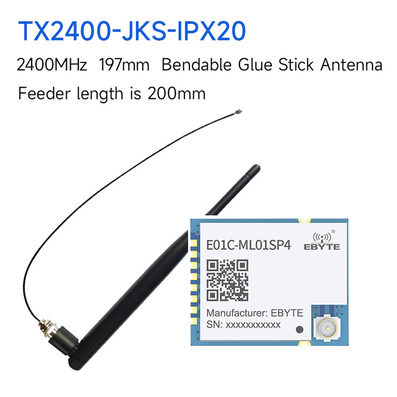 EBYTE E01C-ML01SP4 GFSK PA+LNA 2.4g Wireless Module 2.4GHz 2km Remotely Rf Transmitter Receiver With IPX/IPEX Antenna Interface