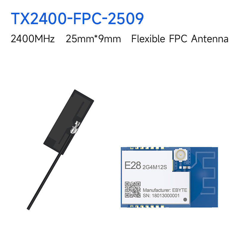 EBYTE E28-2G4M12S SX1281 LoRa Wireless Bluetooth Module 2.4GHz Long Range FLRC GFSK Low Power Consumption IPEX PCB Antenna