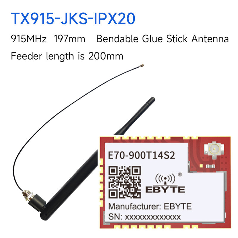 EBYTE E70-900T14S2 TI CC1310 chip Wireless Serial Port Module Support Air Wakeup SMD RSSI Signal Strength IPX/Stamp Hole Antenna UART Module