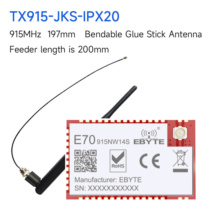 Ebyte E70-915NW14S Star Network Wireless Module UART IOT 200 Nodes 915MHz 14dBm Long Range 2.5km Wireless Transmitter Rf Module