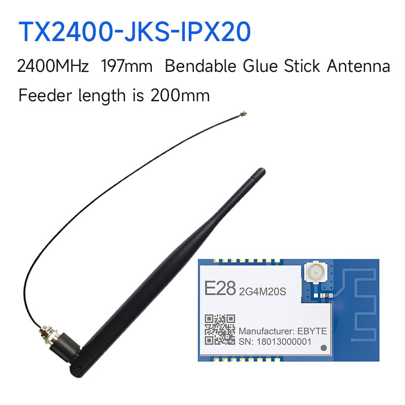 EBYTE E28-2G4M20S SX1281 Blue-tooth Wireless Module 2.4GHz 20dBm LoRa Long Range 6km BLE FLRC GFSK Transceiver Receiver SPI