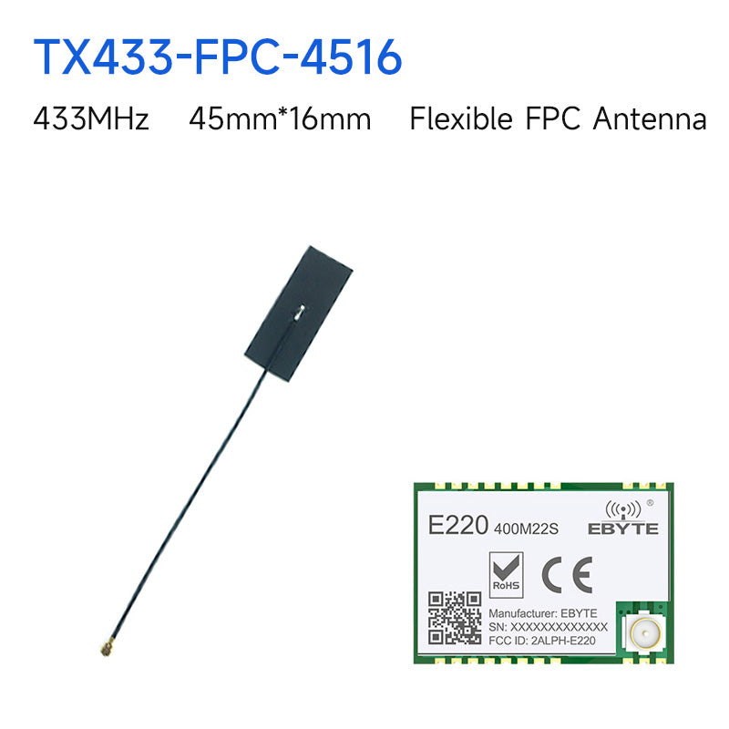 EBYTE E220-400M22s LLCC68 LoRa 433 МГц беспроводной модуль 470 МГц 22 дБм 6 км дальнего действия PA + LNA RF Приемник Передатчик IPEX Антенна 